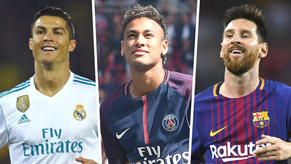 Cristiano Ronaldo bị yếu thế hơn Messi và Neymar trong cuộc đua giành Chiếc giầy vàng World Cup