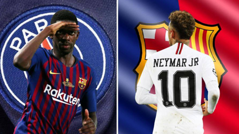 Barca muốn dùng ‘lá bài Dembele’ trao đổi Neymar